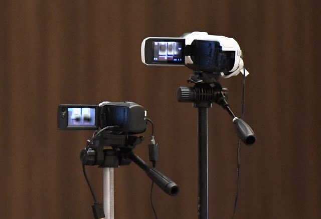 ビデオカメラによる定点カメラ
