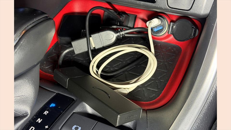 配線や「APP HDMI IN2」を整理する